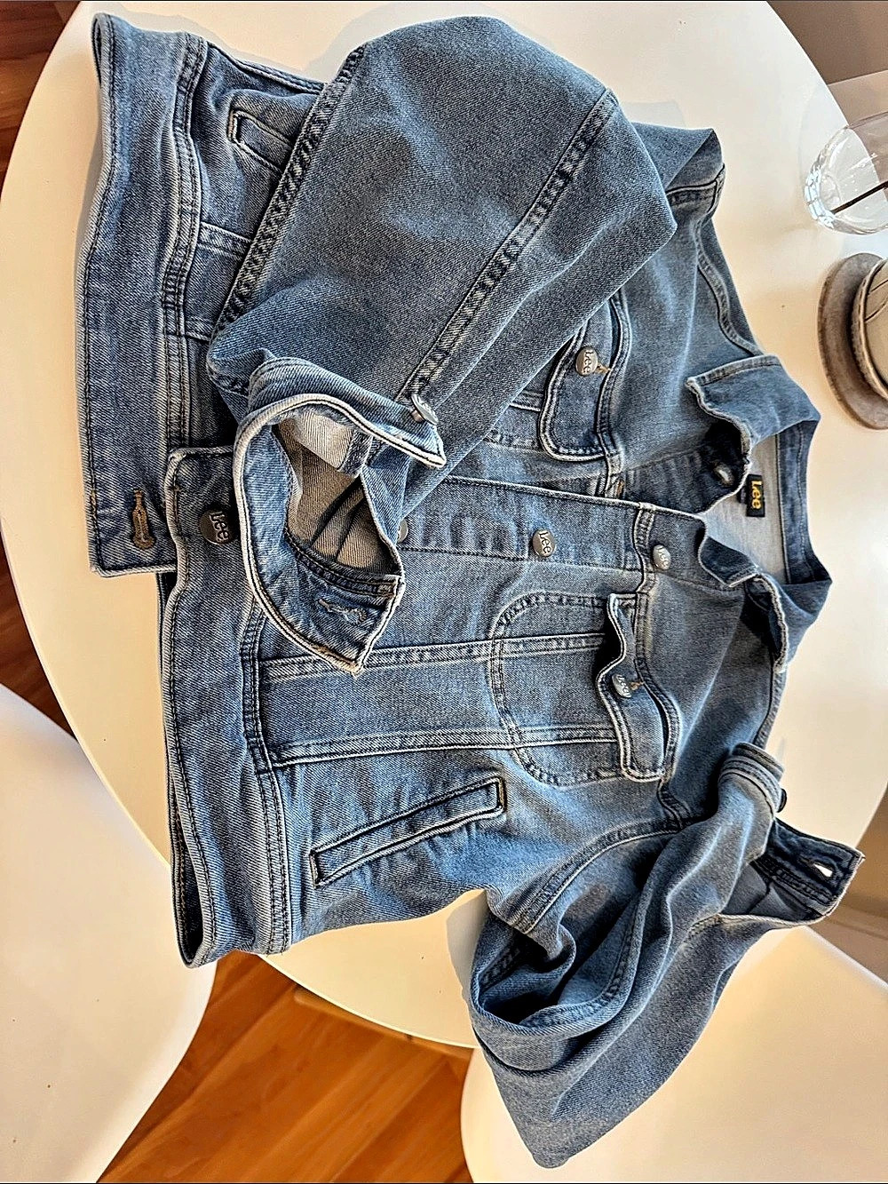 Lee Women's Legendary Regular Fit Denim Jacket Blue